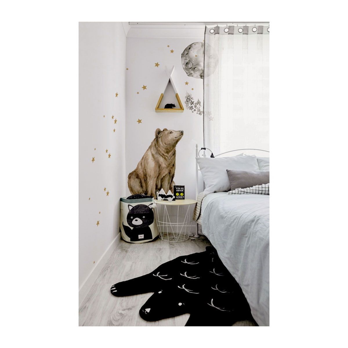 Mr. Bear Good Night Wallsticker