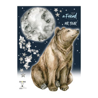 Mr. Bear Good Night Wallsticker