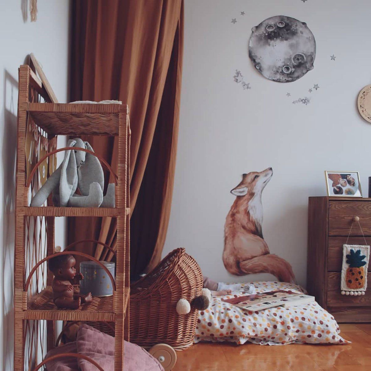 Mr. Fox Good Night Wallsticker