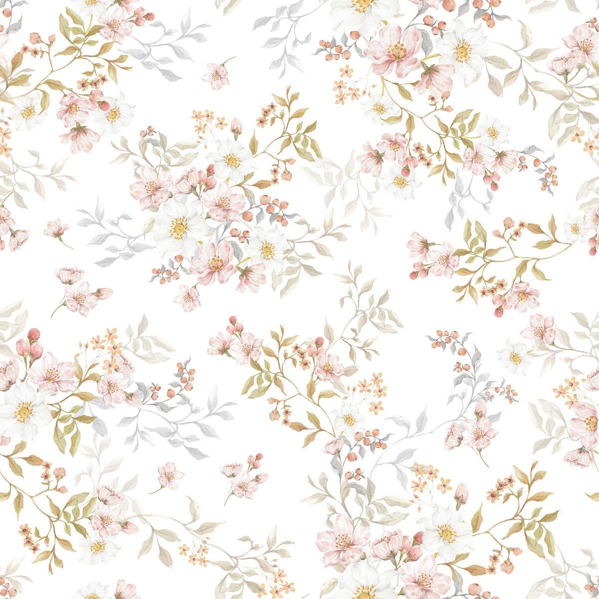 Pastels In Bloom Wallpaper Sample