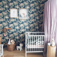 Little Sleepy Animals Dark Wallpaper