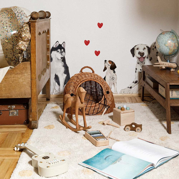 Dogs Are The Best Wallstickers for childs room