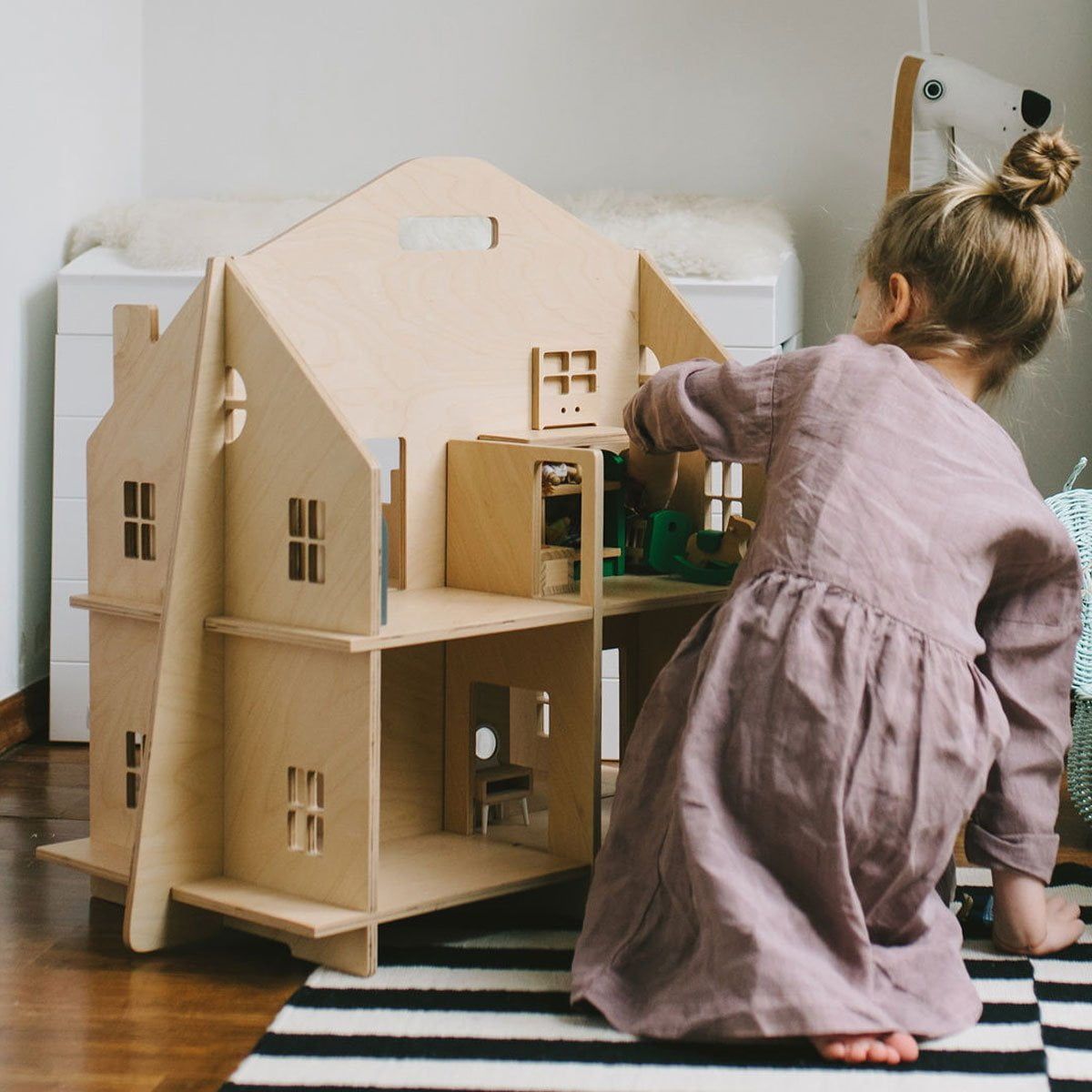 Safe Plywood Dollhouse!