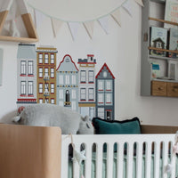 Life In The City Behind-The-Bed Wallsticker