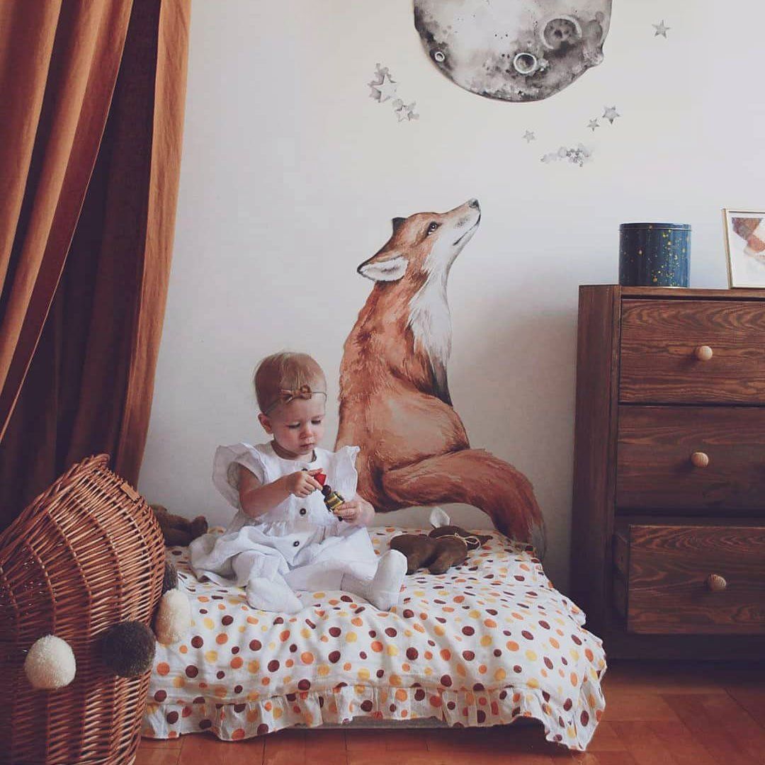 Mr. Fox Good Night Wallsticker