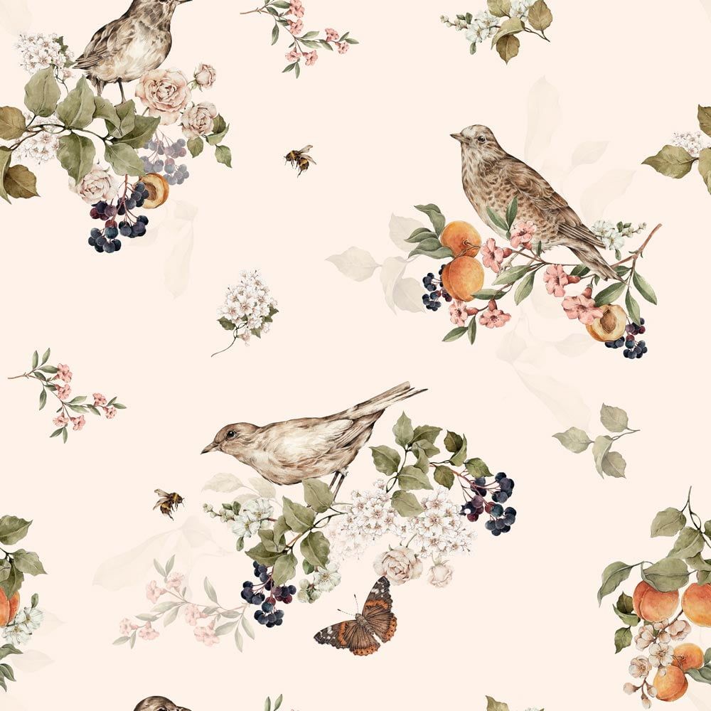Spring in the orchard Wallpaper Sample