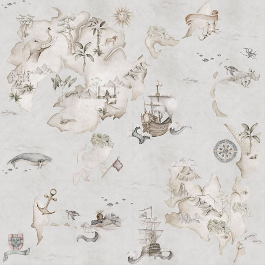Map Stories From The Sea Color Wallpaper