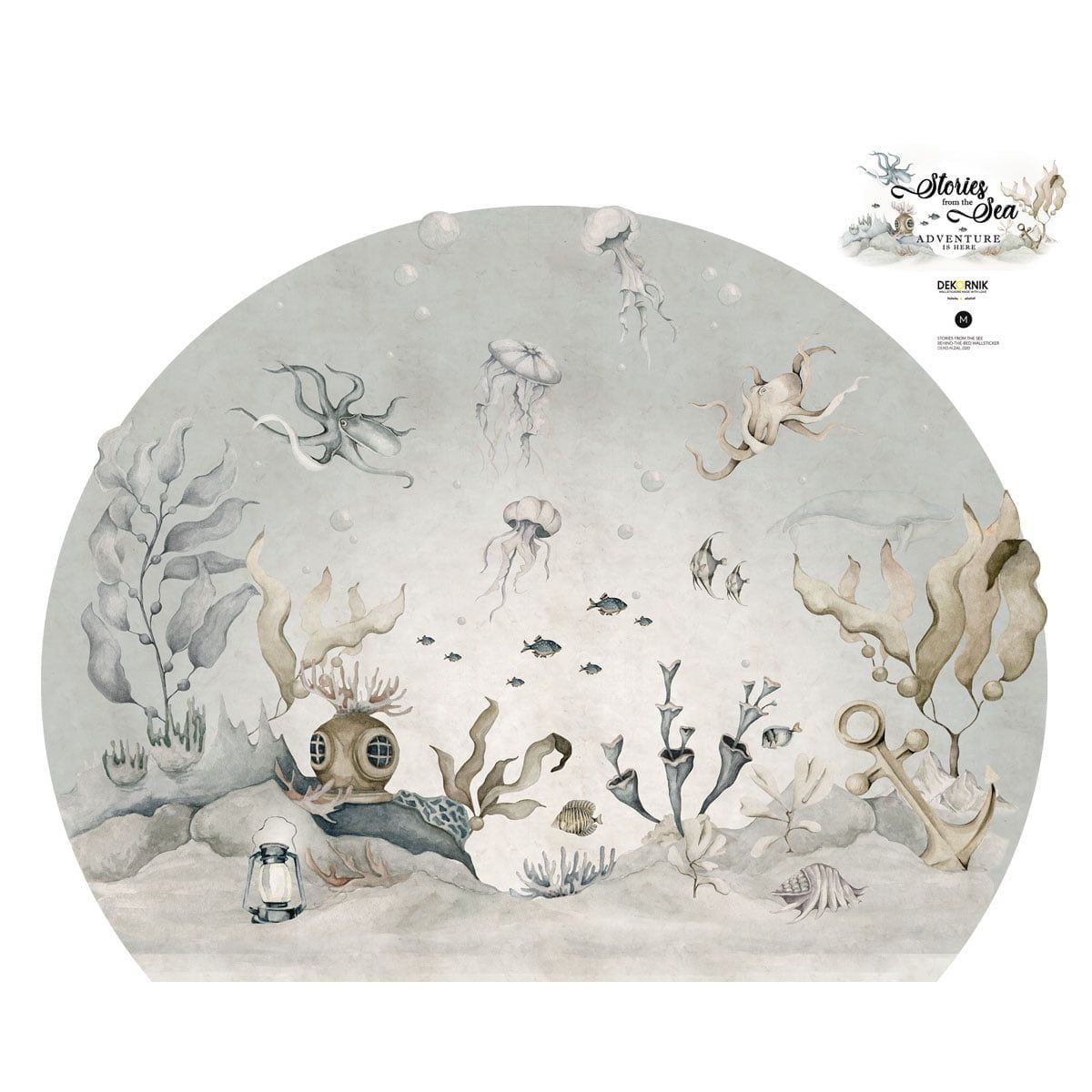 Stories From The Sea Wallsticker