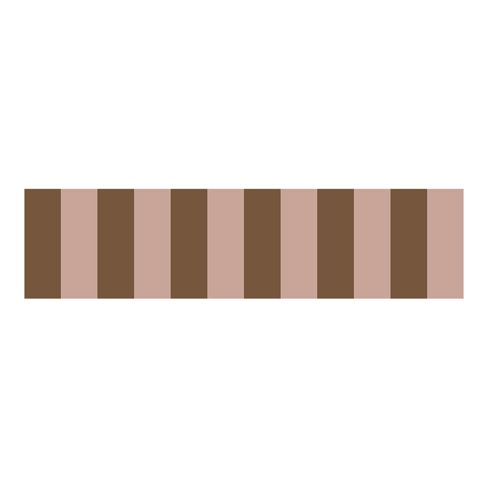 Border Nostalgia Pink Brown