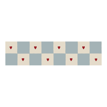 Border Check with Hearts