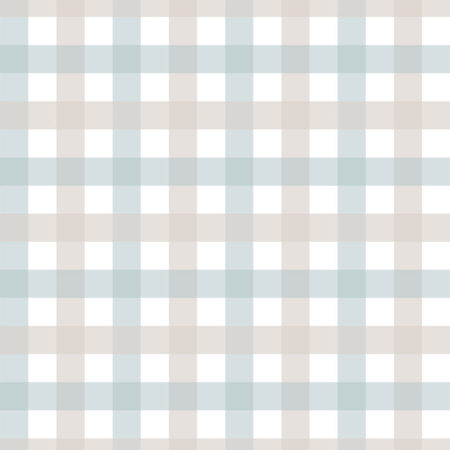 Provence check beige blue small Wallpaper