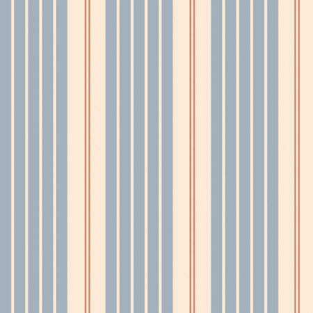 Stripes Classic Vintage Blue Wallpaper