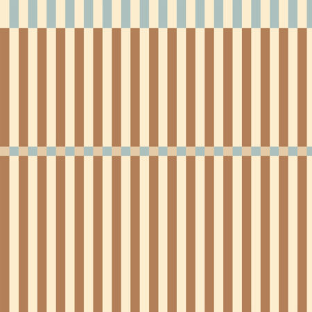 Stripes nostalgia brown blue vintage Wallpaper