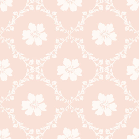 Pink old english pattern Wallpaper