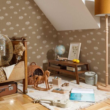 Wallpaper Fairytale Beige Meadow