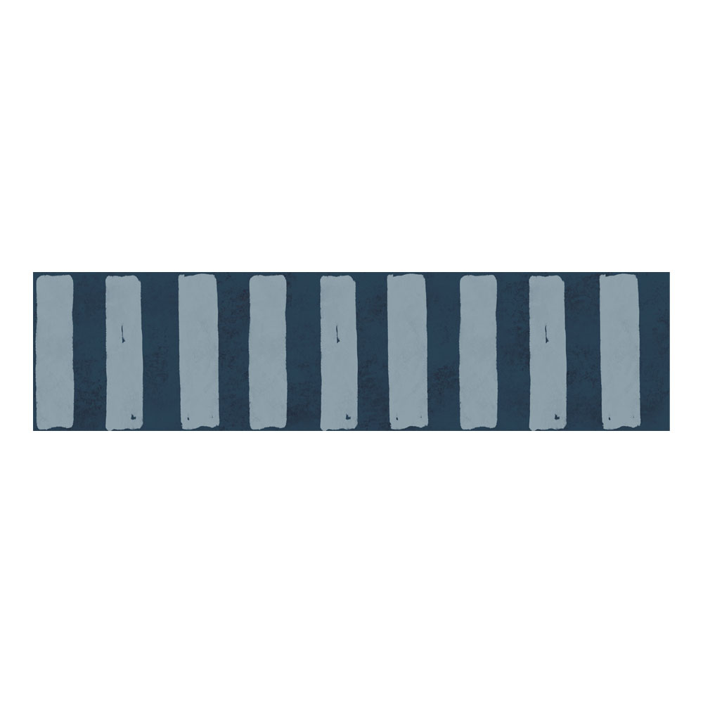 Border Spanish stripes Blue
