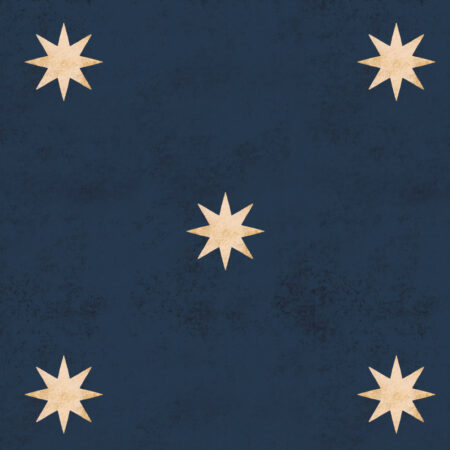Classy stars navy blue Wallpaper