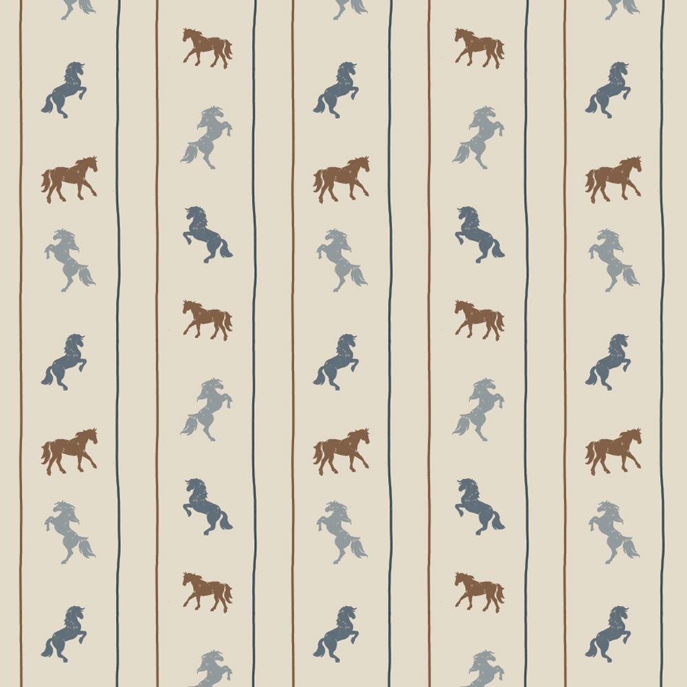 Delicate horses with stars Wallpaper - Image 3