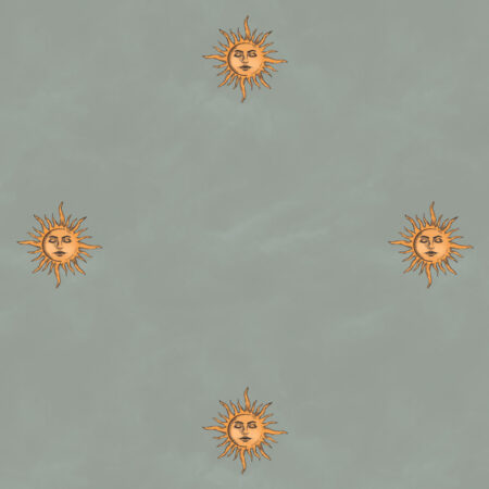 Classic sun blue Wallpaper