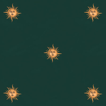 Classic sun green Wallpaper