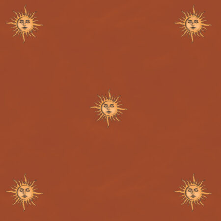 Classic sun red Wallpaper