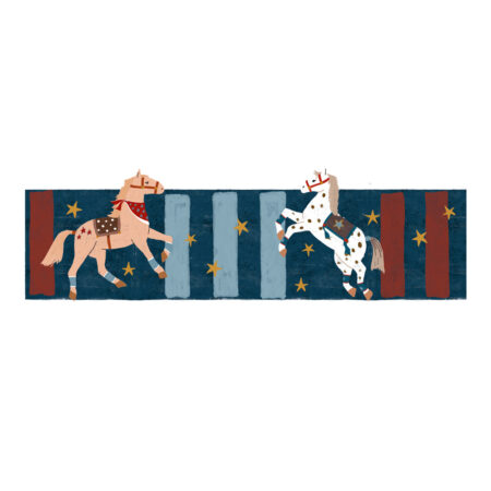 Border Horses and stars